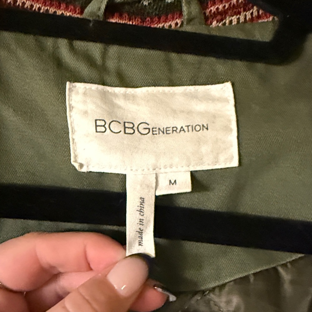 Bcbgeneration Khaki Green Jacket - image 2